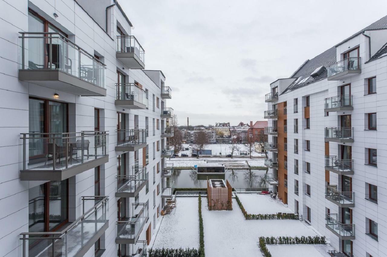 Comfort Apartment Oldtown With River View Danzig Exterior foto
